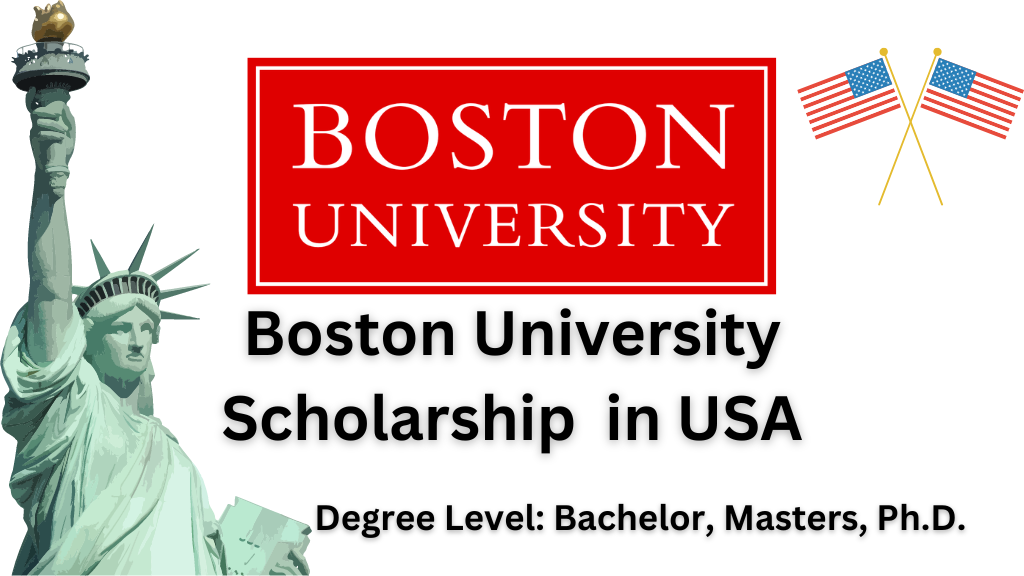 Boston University Scholarship 2024 in USA –  Education Bloger