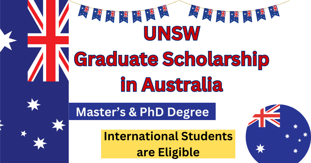 UNSW Graduate Scholarship 2024 | Study in Australia –  Education Bloger